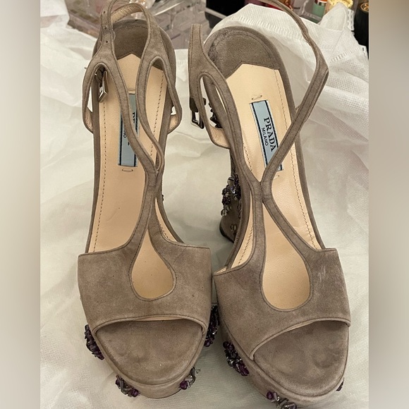 PRADA Wedges 🤎🪻 - Picture 13 of 15